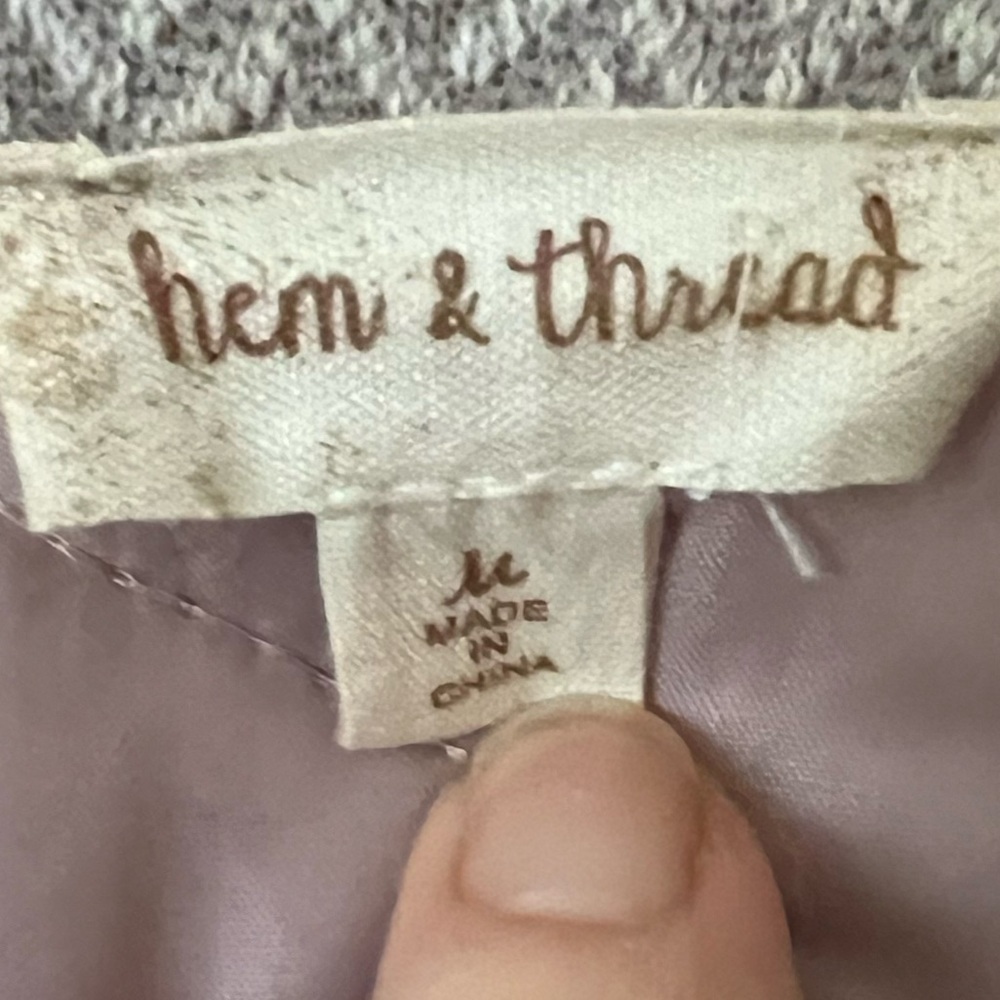 Hem & Thread Quilted Tan Jacket - Picture 8 of 12